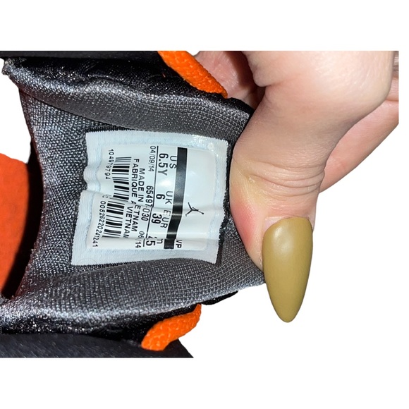 Youth Nike Air Jordan Flight Grey/Black/Teal Sneakers - 6.5Y (Women’s 8) - Picture 12 of 13